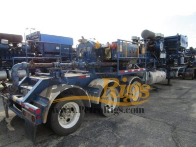 15,000 PSI Quintuplex Frac Pumping Trailer