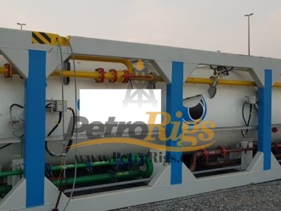 3-phase Separator, Surge tank, Gas flaring