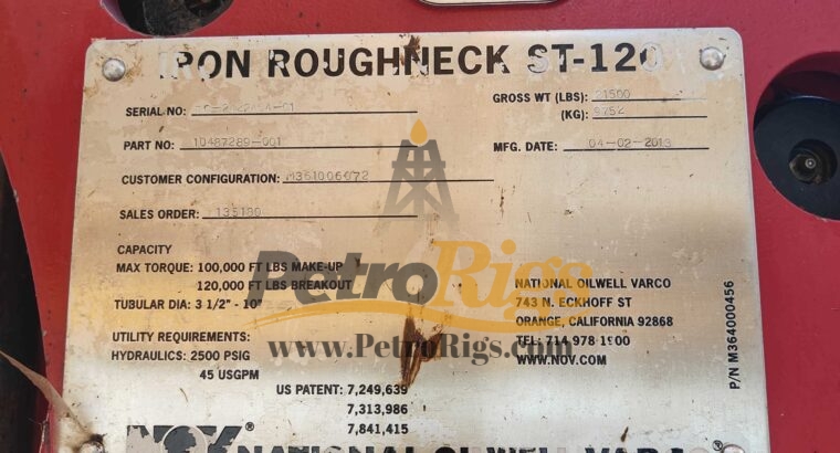 NOV ST120 Iron Roughneck